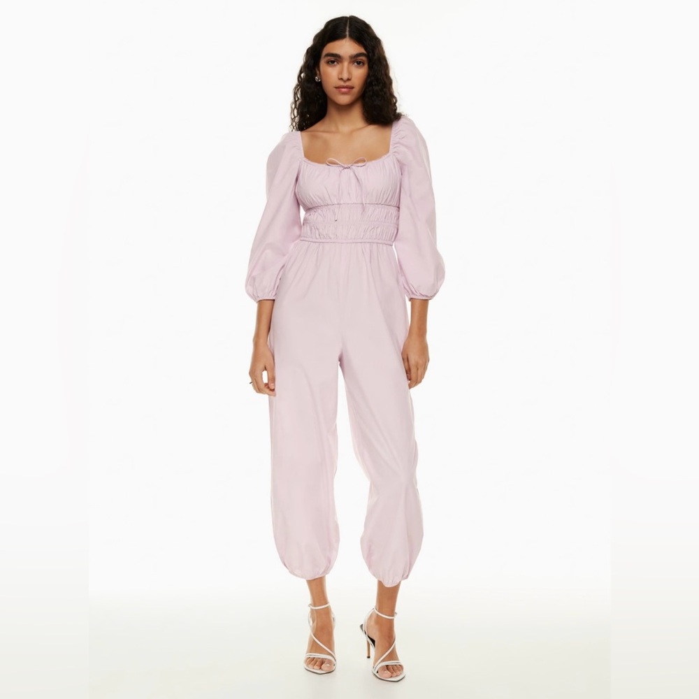 Aritzia Wilfred Waters Poplin Jumpsuit